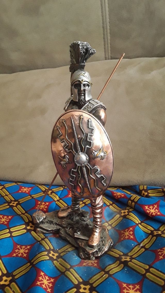 Figura Aquiles: resina, colección