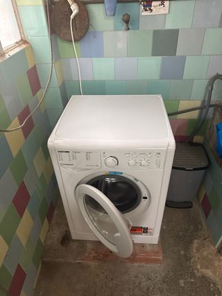 Lavadora Indesit 8kg blanca
