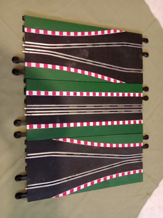 Scalextric recta chicanne