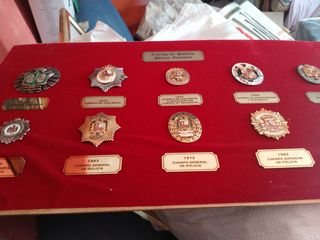 Insignias Policía Española (12 uds) 1920