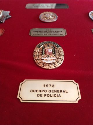 Insignias Policía Española (12 uds) 1920