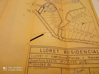 Solar en venta en Urbanitzacions en Lloret de Mar
