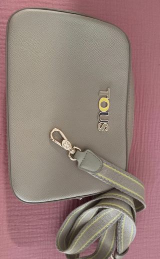Bolso Tous bandolera beige 