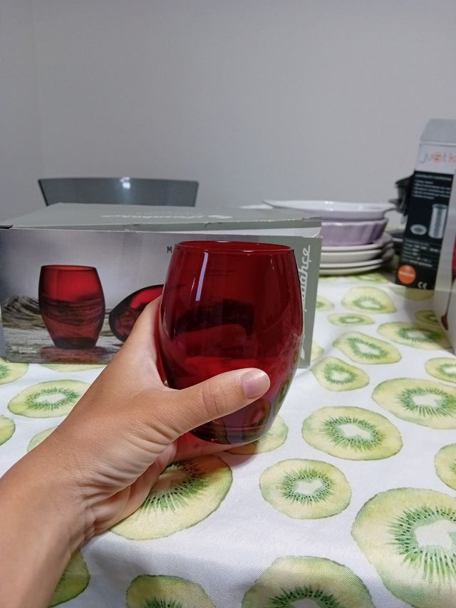 Bicchieri Pasabahce rossi