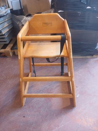Trona madera infantil