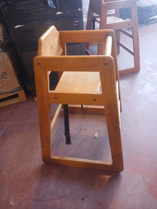 Trona madera infantil