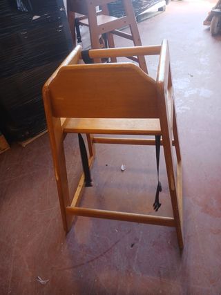 Trona madera infantil