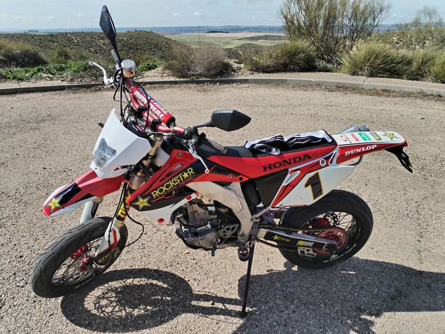 Honda CRF 450R SM 2003 4t matriculada y homologada