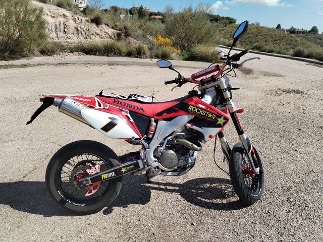 Honda CRF 450R SM 2003 4t matriculada y homologada
