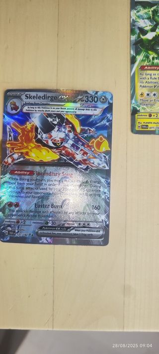Arcanine EX - Carta Pokémon