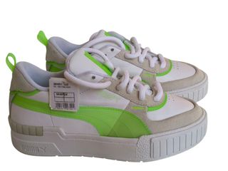 Puma Cali - Zapatillas Blancas/Verde
