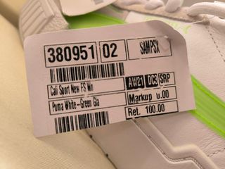 Puma Cali - Zapatillas Blancas/Verde
