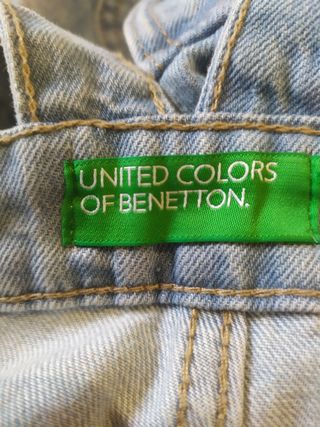 Peto vaquero Benetton niña