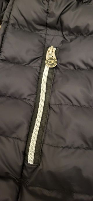 Giacca piumino nero donna