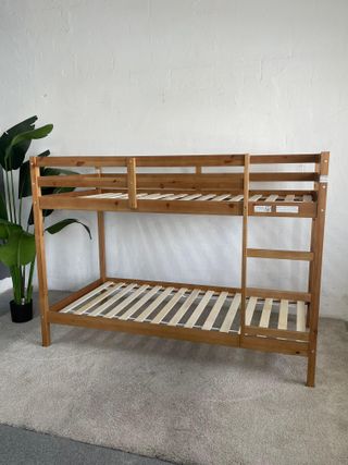 Litera de Madera Estilo Rustico