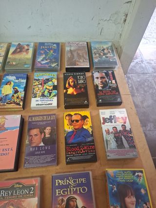 LOTE DE PELÍCULAS VHS