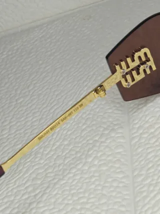 Occhiali da sole Miu Miu - Marroni e Oro