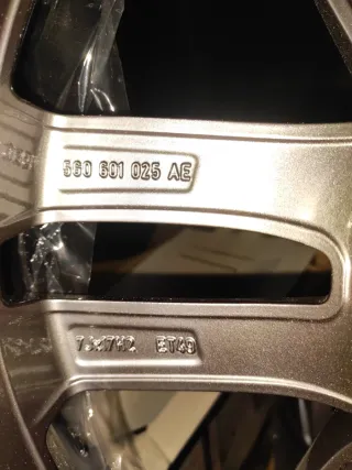 Llantas VW Golf MK7 R-Line (4 unidades )