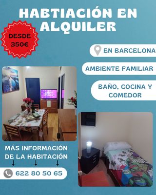 Habitación amueblada en alquiler