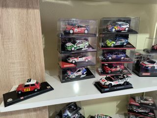 Colección coches Rally Miniatura.