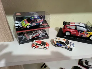 Colección coches Rally Miniatura.