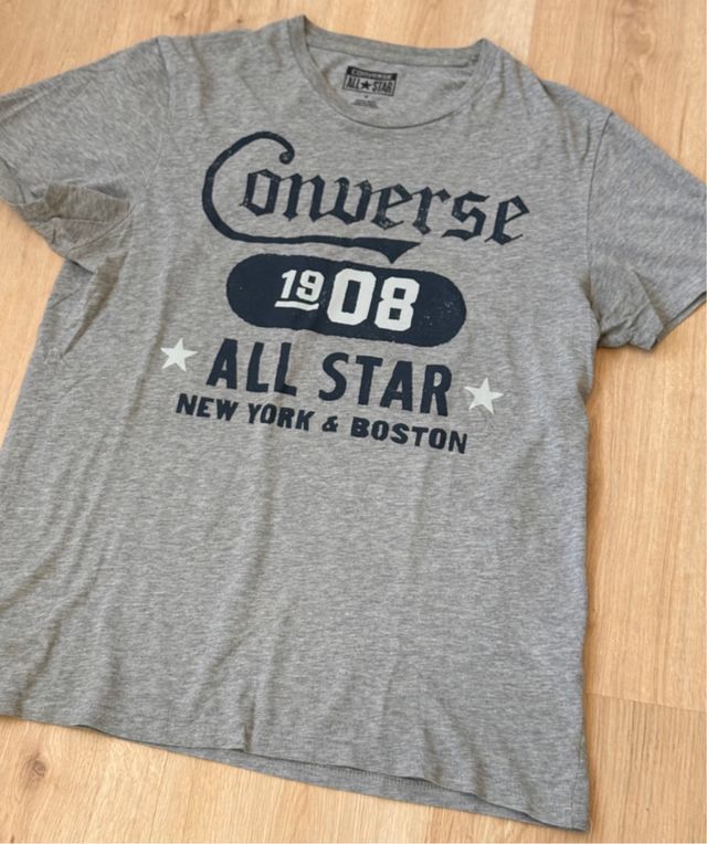 Camiseta Converse gris - Talla M