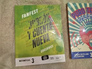 Libros 3° primaria SIN estrenar Edelvives 