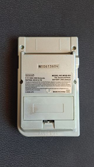 Game Boy Pocket Plata - Nintendo