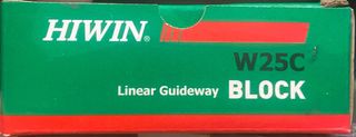 Blocco guida lineare HIWIN 
w15c
w20c
w25c
w35/45c
