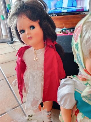 4 Bambole Vintage anni '60
