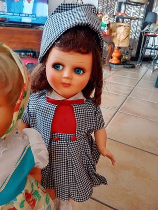 4 Bambole Vintage anni '60