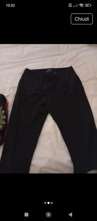Pantaloni Jaggy neri donna taglia 44 L