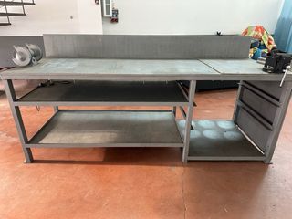 Banco trabajo metal - robusto