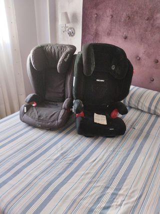 2 Sillas coche Isofix 1-2-3