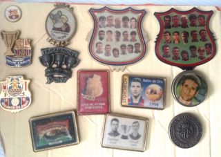 Pins FC Barcelona antiguos