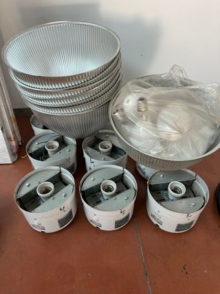 Lámparas industriales vintage 9