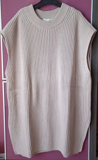 Chaleco oversize mujer H&M T. M - Como nuevo