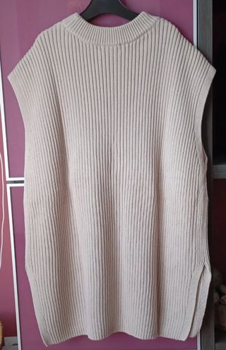 Chaleco oversize mujer H&M T. M - Como nuevo