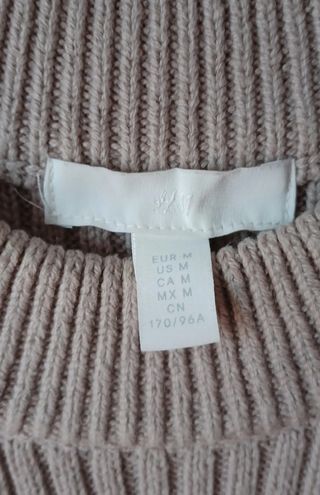 Chaleco oversize mujer H&M T. M - Como nuevo