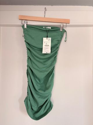 Vestido Zara verde - Talla S