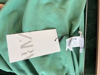 Vestido Zara verde - Talla S