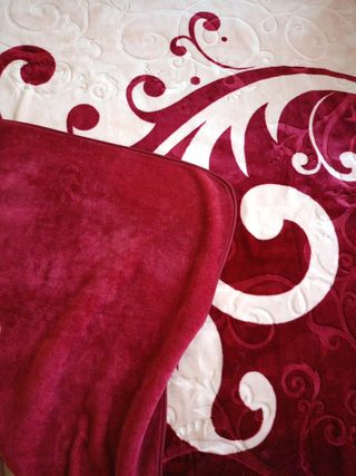 Manta nórdica cama 135/150 terciopelo nórdico peso