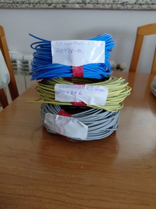 Cable eléctrico - 50 metros 1.5 mmH07Z1-K