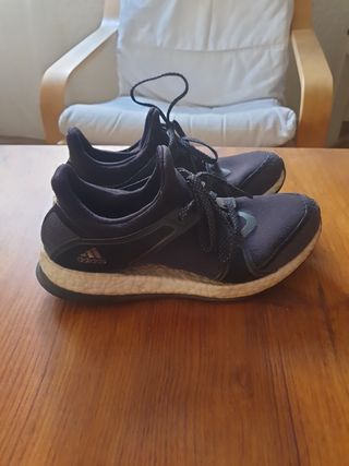 Adidas Pureboost X - zapatillas negras 38.5