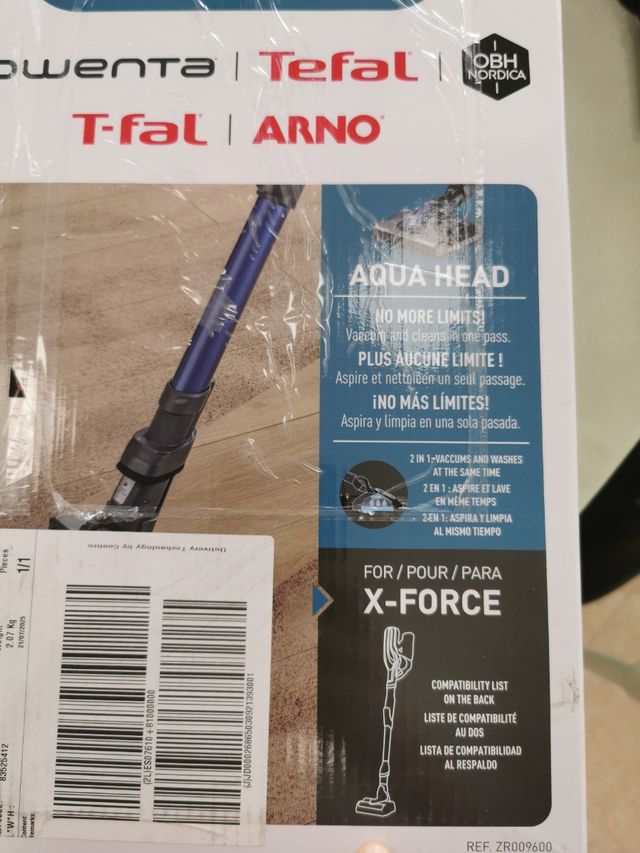 Rowenta Aqua: cabezal aspiradora