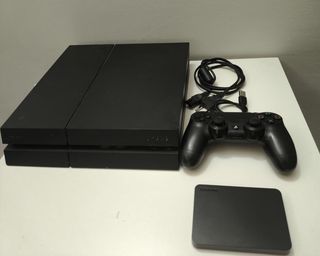 PS4 (PlayStation 4) 500gb + mando + disco duro