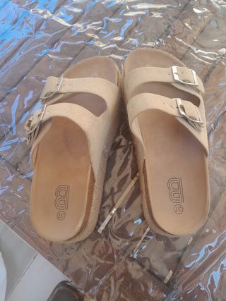 Sandalias beige nº37