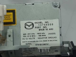 Mazda bs3j669r0 sistema audio / radio cd 3 5449439