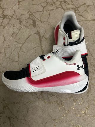 Under Armour Scarpe Sportive - Bianche e Rosse