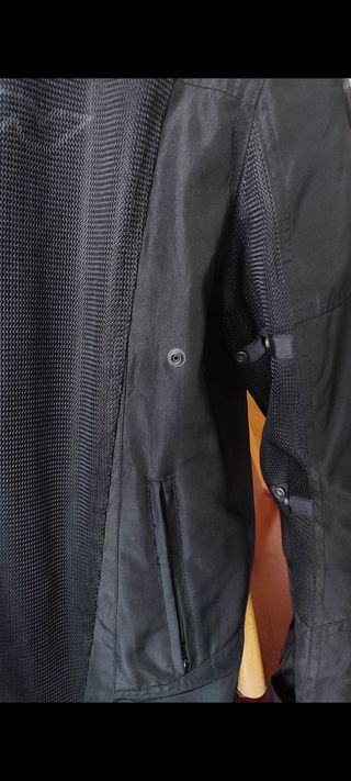 Chaqueta moto Ixon negra